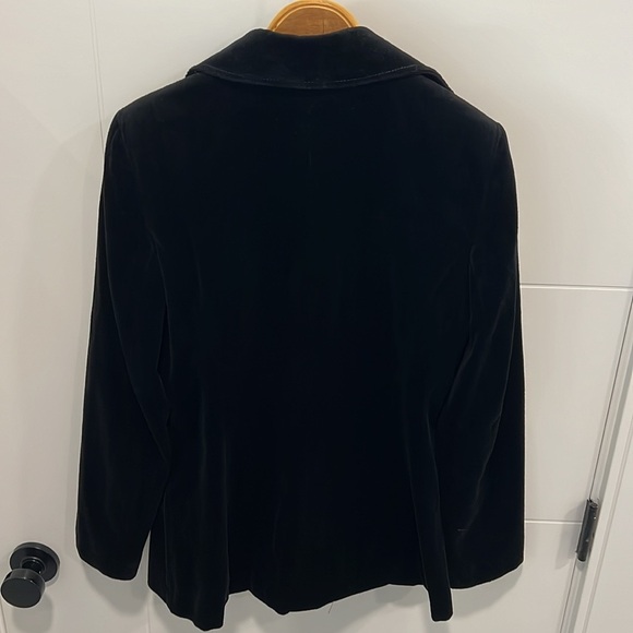 Vintage suede like blazer jacket size 14 - Picture 9 of 9